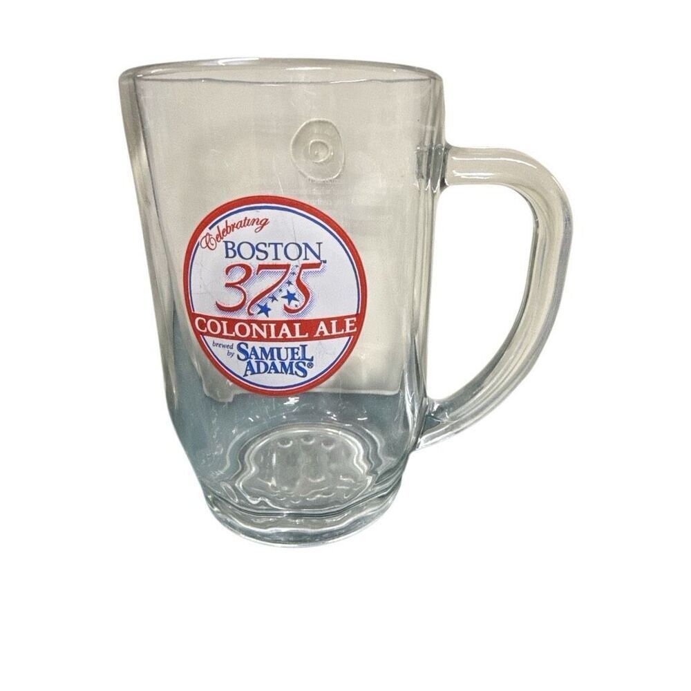 Samuel Adams Boston 375 Colonial Ale Pint Glass Beer Mug